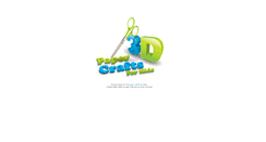 Desktop Screenshot of 3dpapercraftsforkids.com